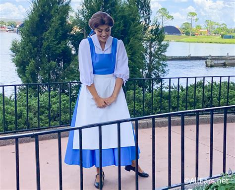 2021 WDW EPCOT princess belle meet and greet-3 - AllEars.Net