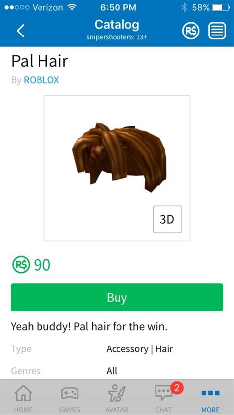 Roblox Bacon Hair Skin