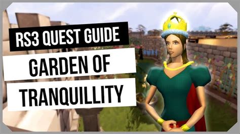 Runescape Garden Of Tranquility Quick Guide | Fasci Garden