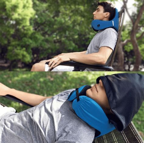 Airplane Travel Foldable Neck Support Pillow