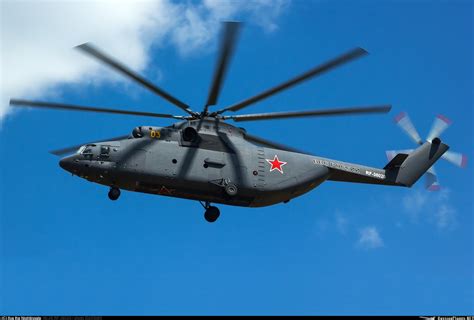 Mil Mi-26 "Halo" the largest helicopter in service worldwide with a ...