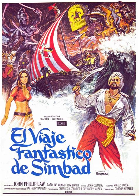 Bloody Pit of Rod: GOLDEN VOYAGE OF SINBAD (1973) - images and poster art