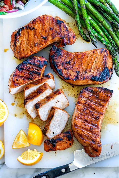 How to Make THE BEST Grilled Pork Chops | foodiecrush.com