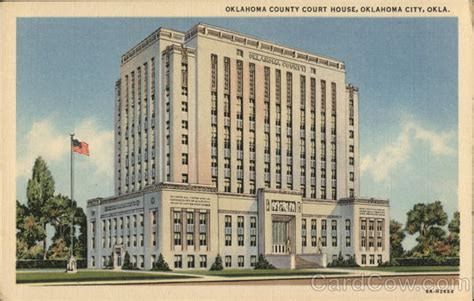 Oklahoma County Court House Oklahoma City, OK Postcard