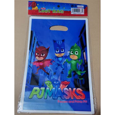 CHARACTER THEMED PARTY LOOT BAGS (PLASTIC): BOY'S DESIGN / ROBLOX / AMONG US / SONIC THE ...