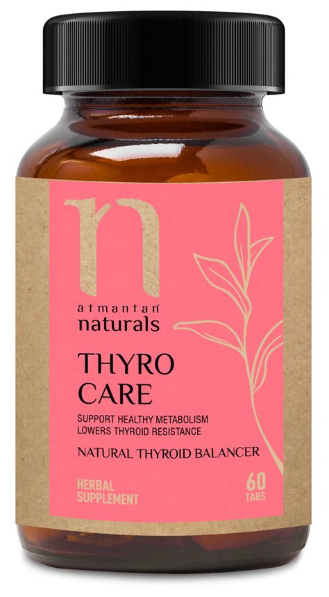 Natural thyroid hormone balancer, helps in conversion of T4 to T3 - Thyro Care by Atmantan Naturals