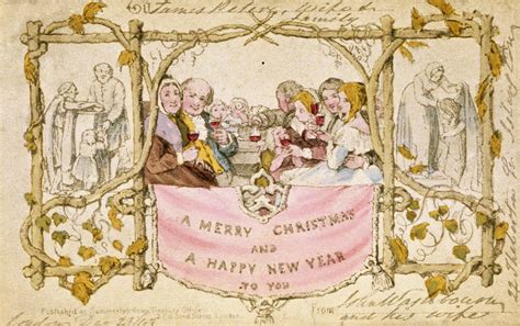 In 1843, Inventor Henry Cole Created the Very First Christmas Card ...