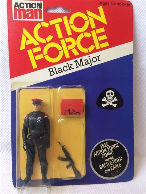 Palitoy Action Force Toy Collector: Black Major