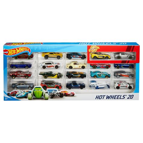 Hot Wheels 20-Car Collector Gift Pack (Styles May Vary) Car Play Vehicles - Walmart.com ...