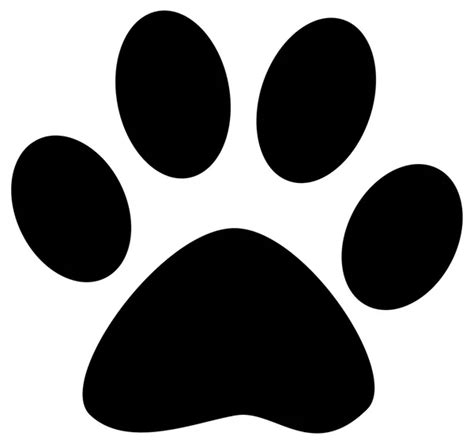 ᐈ Show me a dog paw print stock vectors, Royalty Free paw print illustrations | download on ...