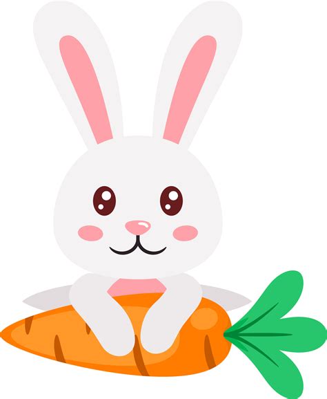 easter bunny rabbit and eggs 19616413 PNG