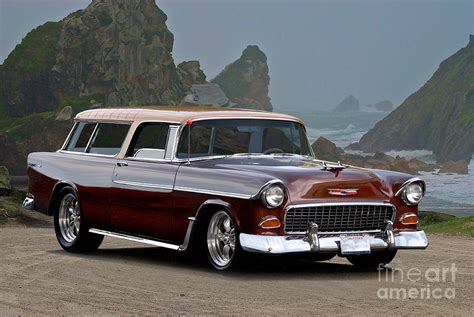 1955 Chevrolet Nomad Wagon Photograph by Dave Koontz