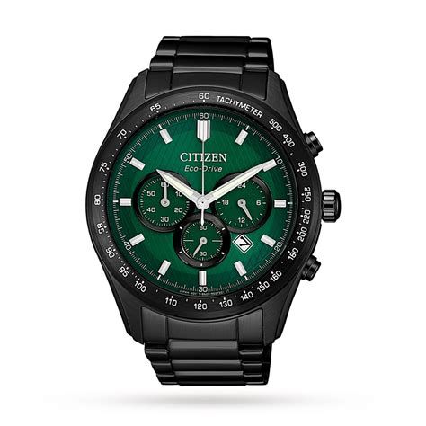 Eco-Drive Chronograph 43mm Mens Watch | The Hoxton Trend