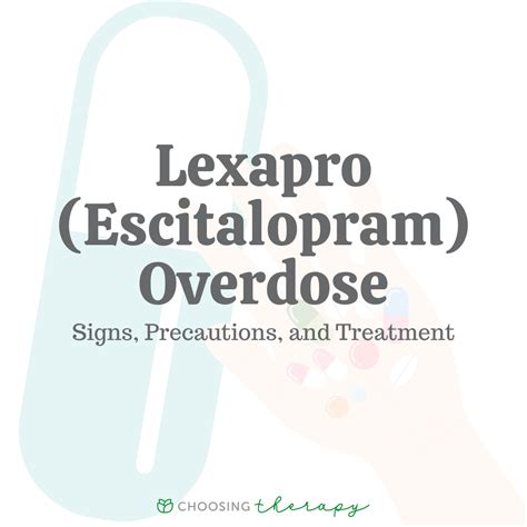 Can You Overdose on Lexapro?