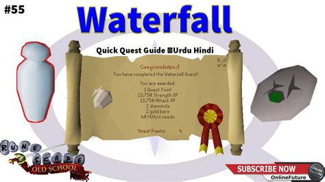 OSRS│How To Complete Waterfall Quest 2020 │Quick Quest Guide │Urdu Hindi - YouTube