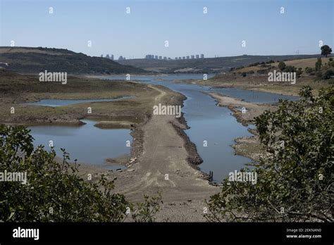 A view of the Canal Istanbul Project. Canal Istanbul Project is a 45 km ...