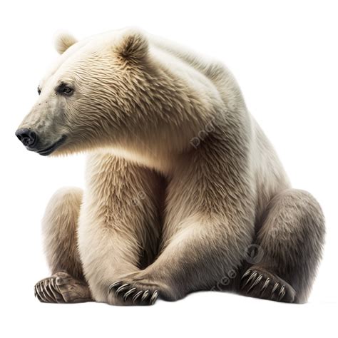 Animal Urso Polar Transparente Em Branco PNG , Urso Polar, Animal, Urso ...