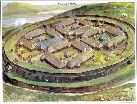 Discover Denmark's Viking Age Ring-Shaped Fortresses | Viking history, Vikings, Norse