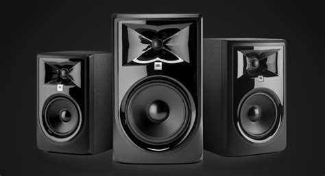 Harman | JBL: 3 Series MKII Compact Powered Studio Monitors - ProSoundWeb