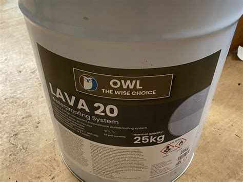 Lava 20 liquid rubber waterproofing 25kg for sale in Co. Carlow for €300 on DoneDeal