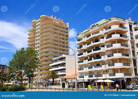 Monte Gordo Beach, Vila Real De Santo Antonio, Portugal. Editorial ...