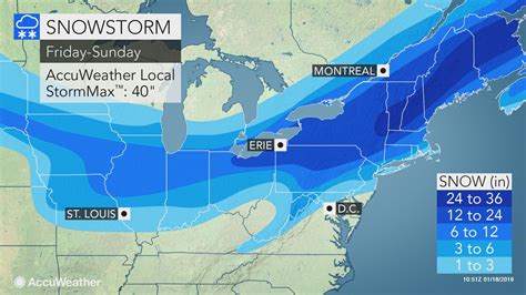 Immobilizing Blizzard With Feet Of Snow Looms For Interior Northeast ...