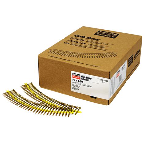 SIMPSON STRONG-TIE Subfloor Screws - No. 9 - 1 3/4'' - Box of 2000 WSV134S | Réno-Dépôt