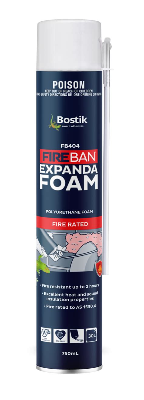 Bostik Fireban Expanda Foam self-expanding polyurethane foam 750ml