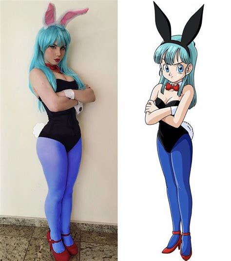 Pinterest @spiciwasabi 🦋🦋🦋 Bulma Bunny from Dragon Ball Costume ...