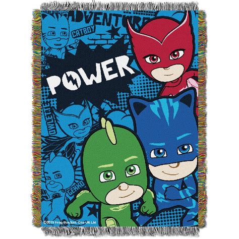 THE NORTHWEST GROUP PJ Masks, Power Trio Woven Tapestry Throw Blanket 1PJM051000004RET - The ...