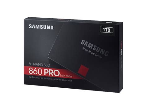 SSD 860 PRO 2.5" SATA III 1TB Memory & Storage - MZ-76P1T0BW | Samsung US