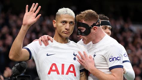 Tottenham 2-1 Everton: Richarlison and Son Heung-min goals help Spurs into top four as ...