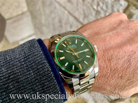 ROLEX MILGAUSS – BLACK DIAL – 40MM – 116400GV - UK Specialist Watches