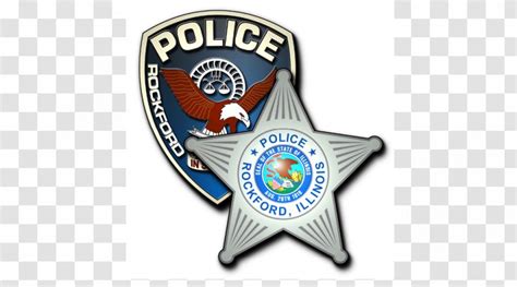 Rockford Police Department Administration And District 3 Badge Emblem ...