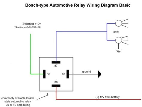 4 Pole Relay Diagram