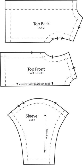 Barbie Long Sleeved Top | Sewing and Pattern
