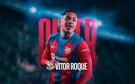 FC Barcelona sign Vitor Roque