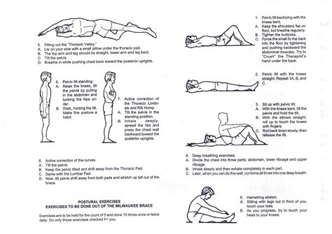 Scoliosis Exercises | Scoliosis | Pinterest | Scoliosis exercises, Scoliosis and Exercise