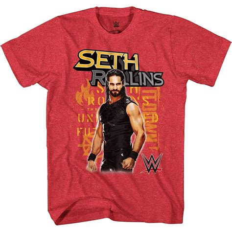 WWE Boys Seth Rollins Shirt - Burn It Down Superstar Tee - World ...