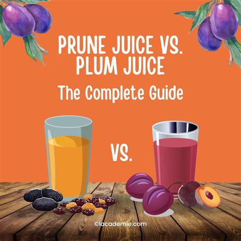 Prune Juice Vs. Plum Juice - The Complete Guide