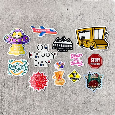 Custom Die Cut Stickers - Free Shipping | MakeStickers