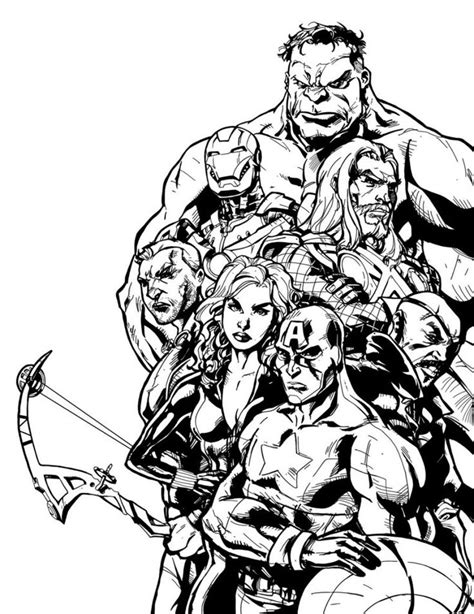 Avengers Coloring Pages - Best Coloring Pages For Kids | Avengers ...