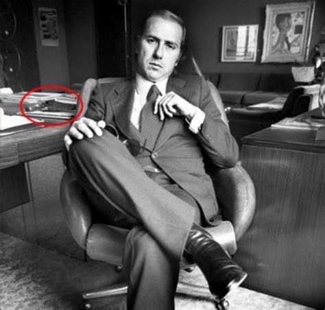 Unseen Seventies photo of Silvio Berlusconi armed with 357 Magnum | Daily Mail Online