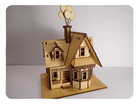 Up and Away House ~ Wood Models Kits you Build