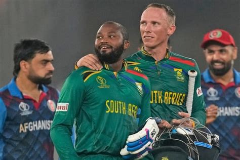 ICC Cricket World Cup 2023: South Africa vs Afghanistan, 42nd ODI - SA won by five wickets