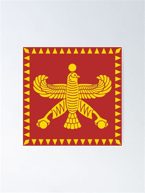 "Persian flag(Achaemenid empire flag)" Poster for Sale by Bluecapital | Redbubble