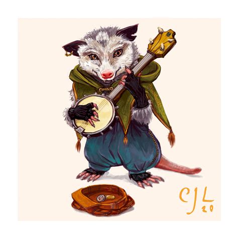 ArtStation - Possum Bard