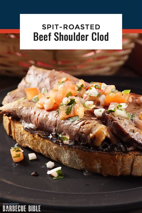 Spit-Roasted Beef Shoulder Clod Recipe - Barbecuebible.com