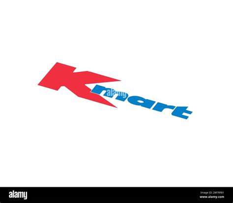 Kmart Australia, Rotated Logo, White Background B Stock Photo - Alamy