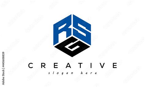 Letter RSG creative logo design vector Stock Vector | Adobe Stock